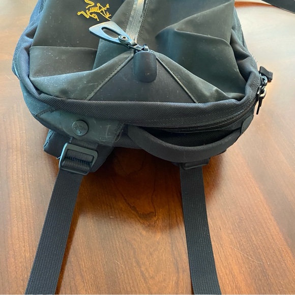 Arc'teryx Black Backpack with Gold Logo - Picture 11 of 13